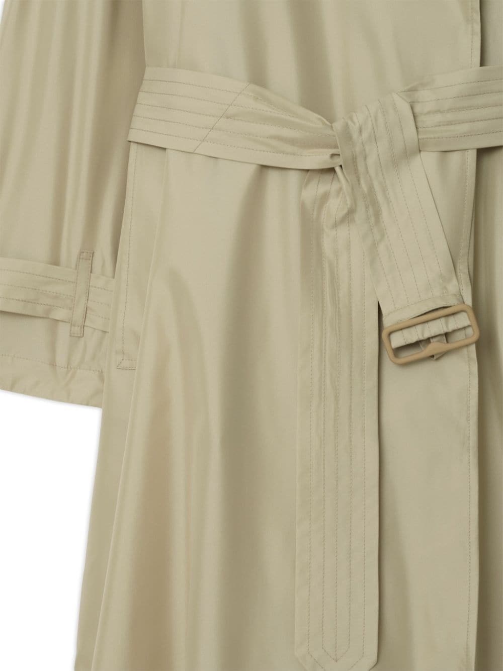 silk trench coat - 2