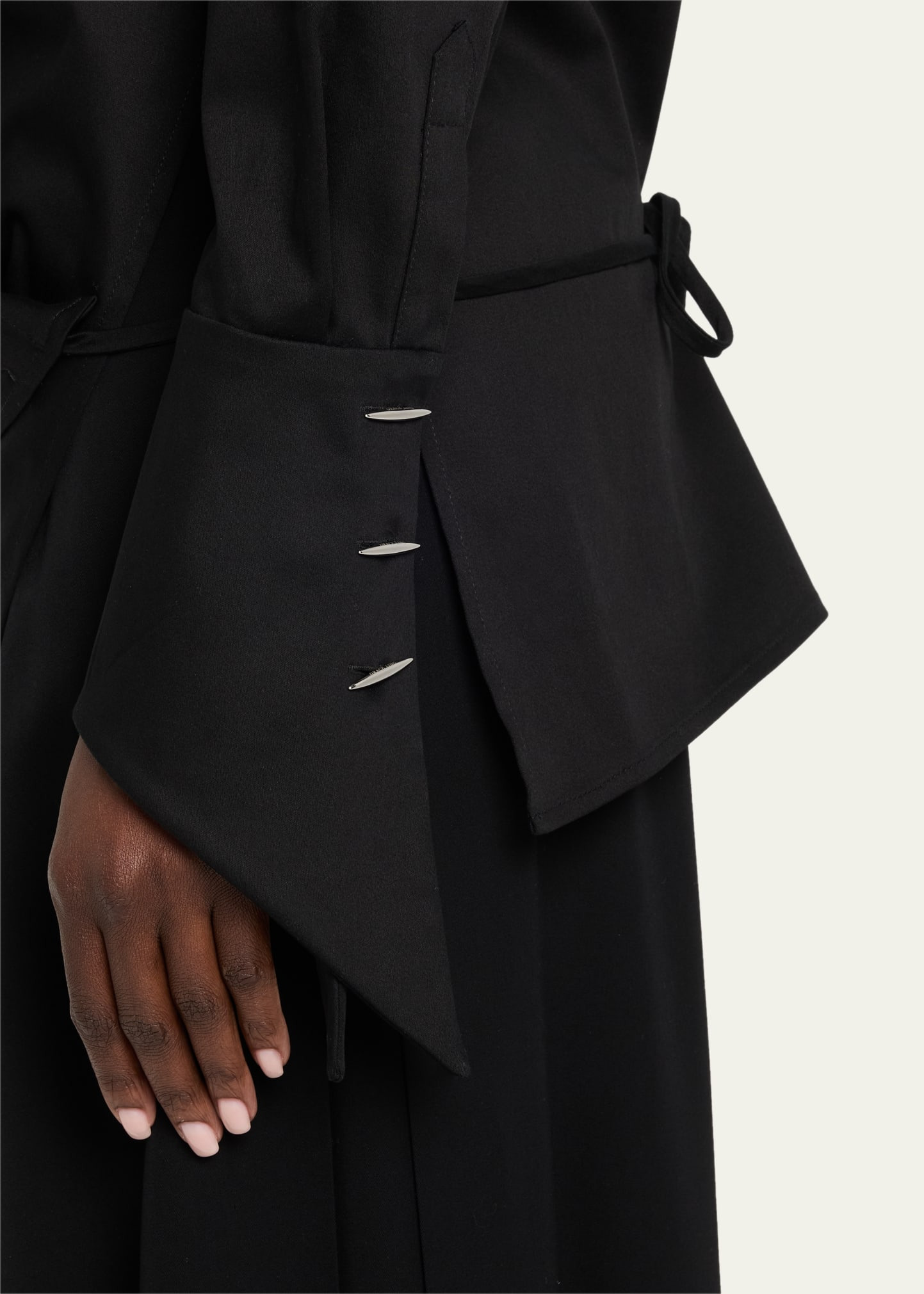 Collared Wrap Blouse - 5