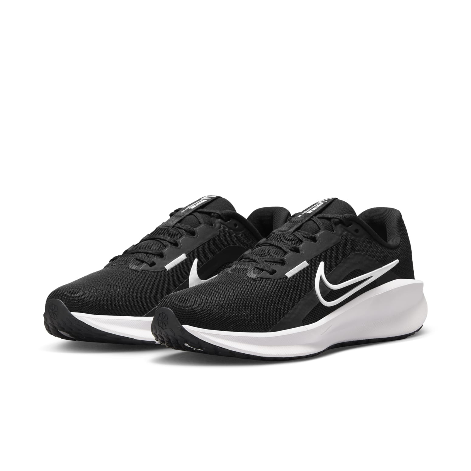 (WMNS) Nike Downshifter 13 'Black White' FD6476-001 - 3