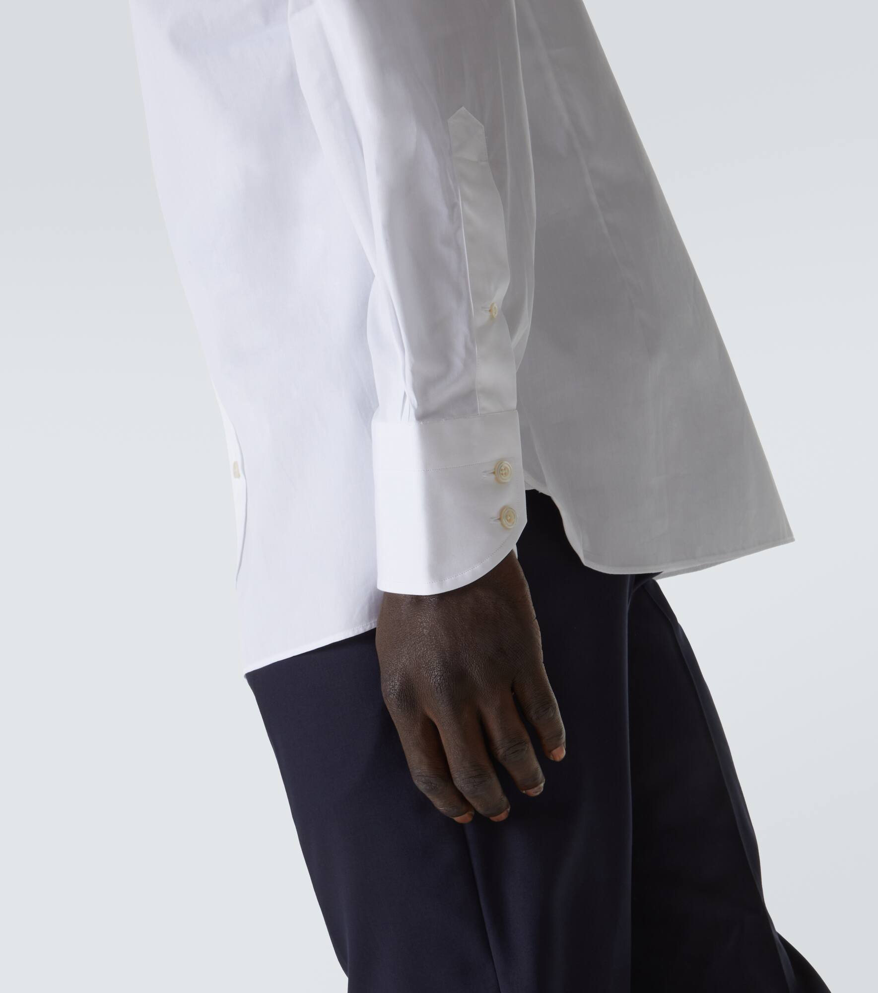 Cotton poplin shirt - 7