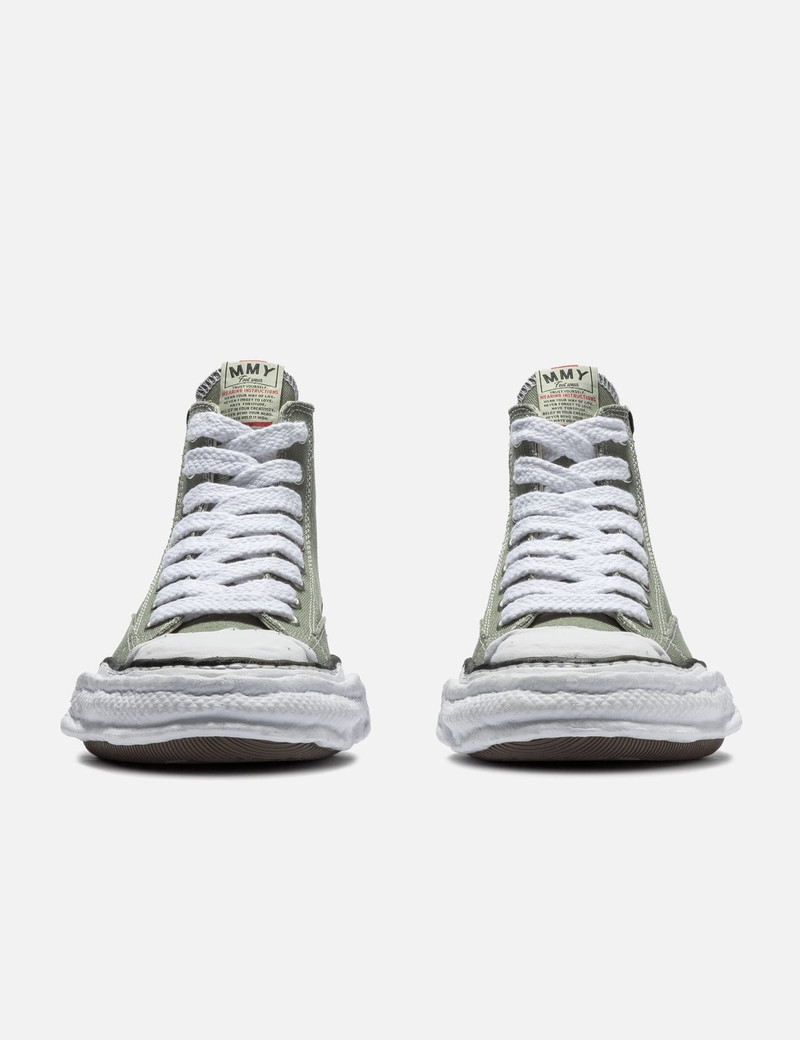 Maison MIHARAYASUHIRO "PETERSON23" OG SOLE CANVAS HIGH-TOP SNEAKER outlook
