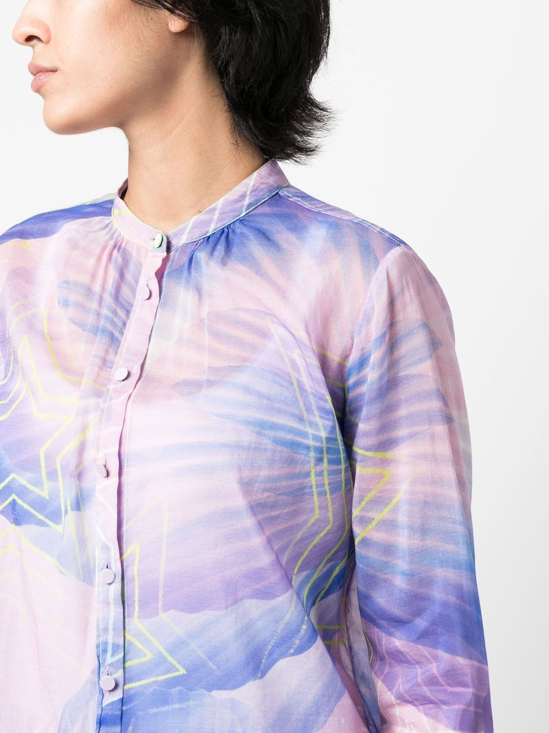 star-print long-sleeve shirt 5