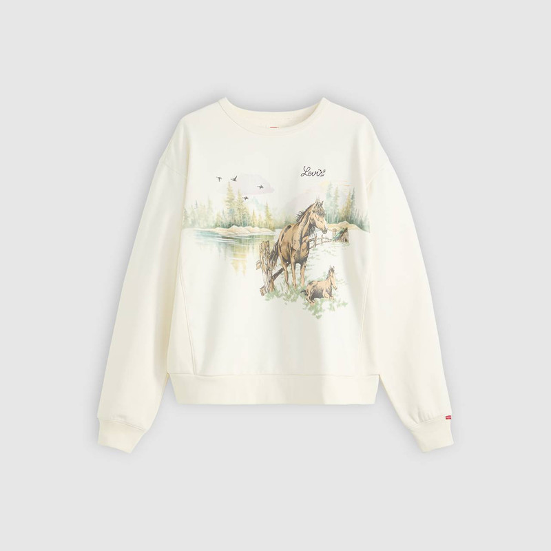 GRAPHIC HERITAGE CREW SWEATSHIRT 1