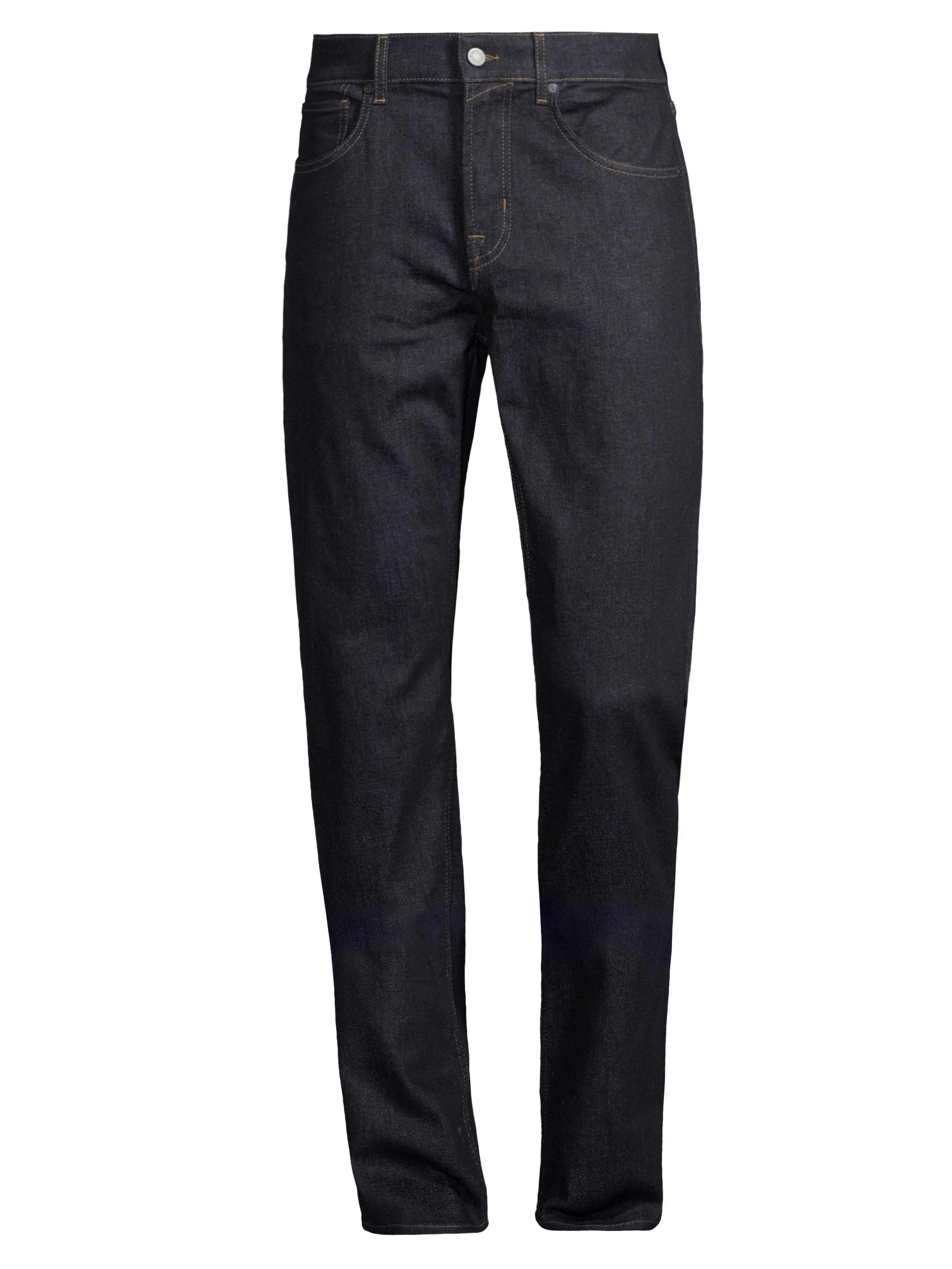 Men's Straight-Leg Five-Pocket Jeans - Rinse Blue - 1
