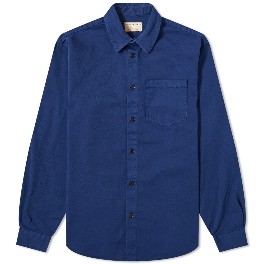 Nudie Chet Pigment Dyed Shirt - 1