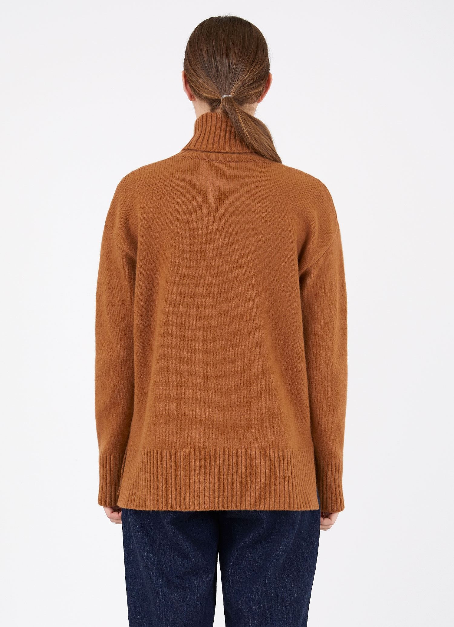 Relaxed Roll Neck Jumper - 3