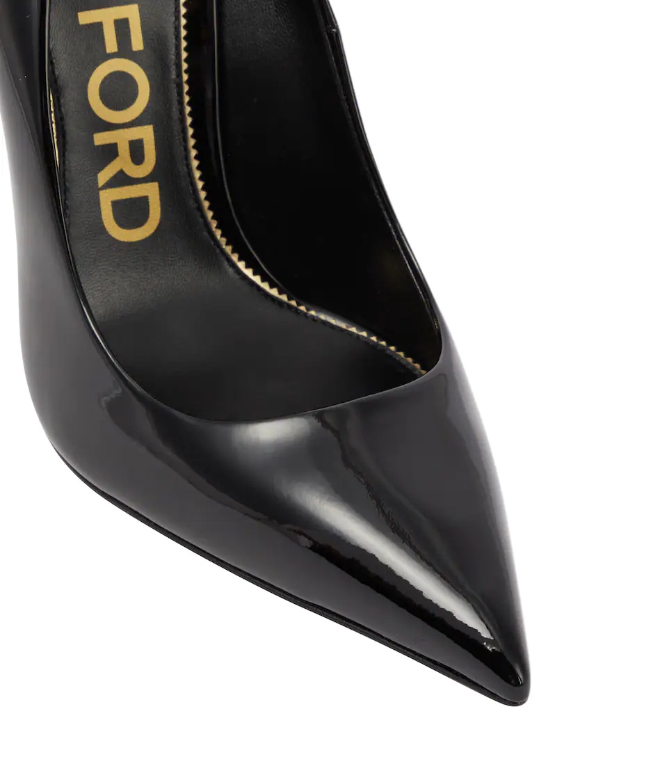 T patent leather pumps - 6