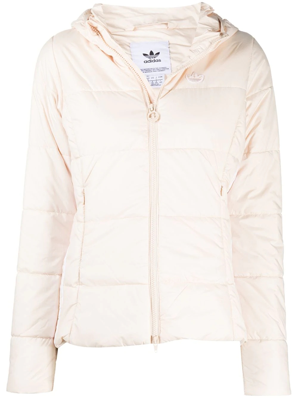 hooded padded jacket - 1