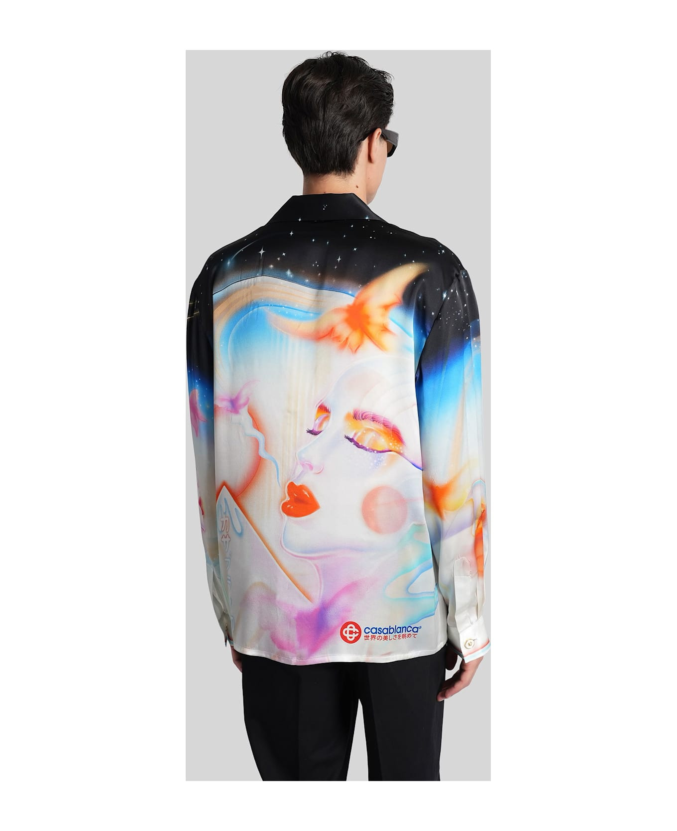 Shirt In Multicolor Silk - 3
