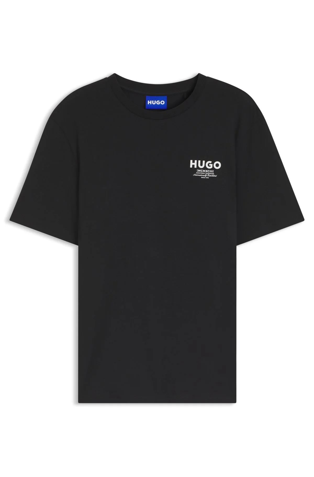REGULAR-FIT COTTON T-SHIRT WITH LOGO PRINT - 1