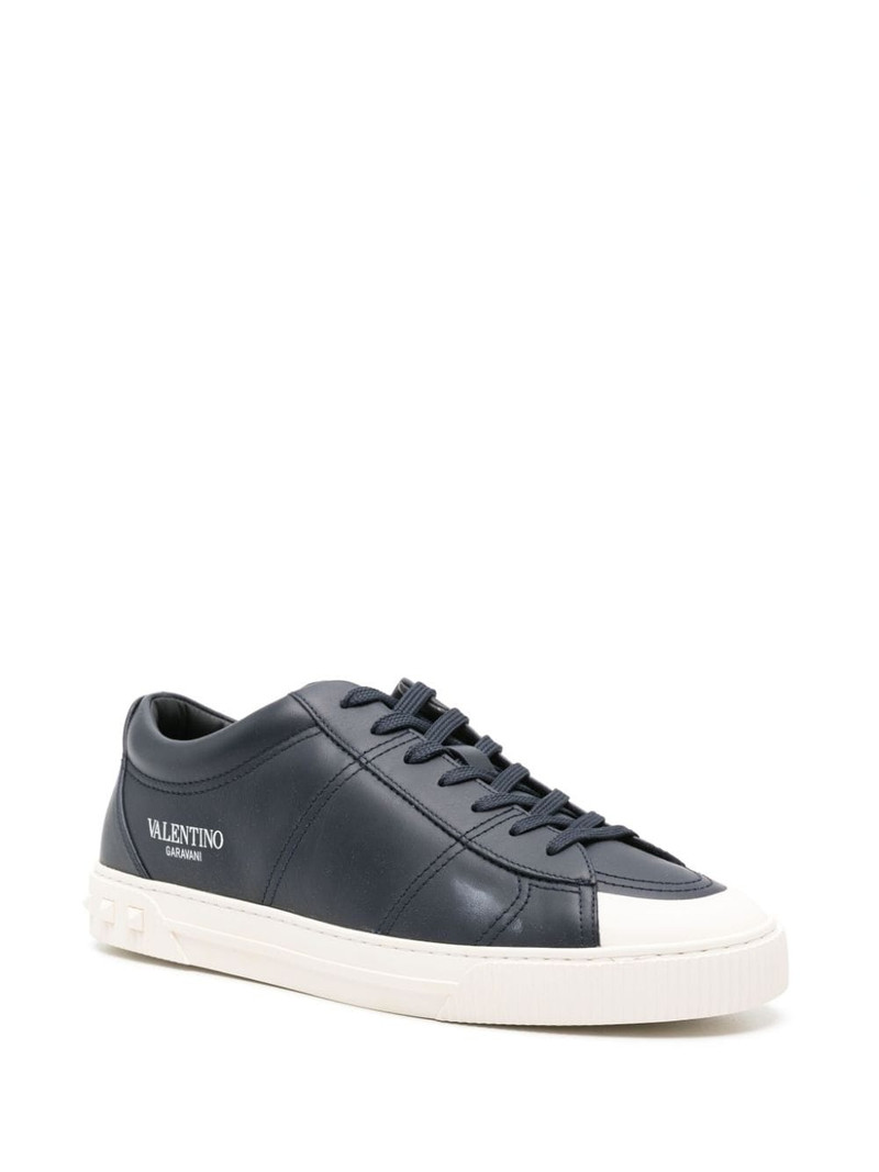 Valentino Cityplanet leather sneakers outlook