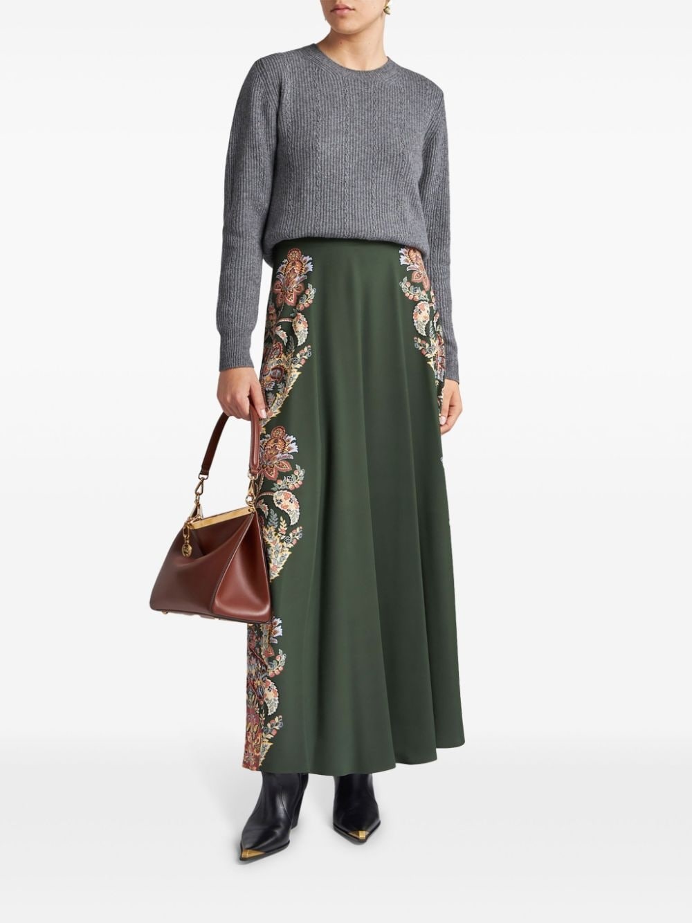 ribbed-knit jumper - 2