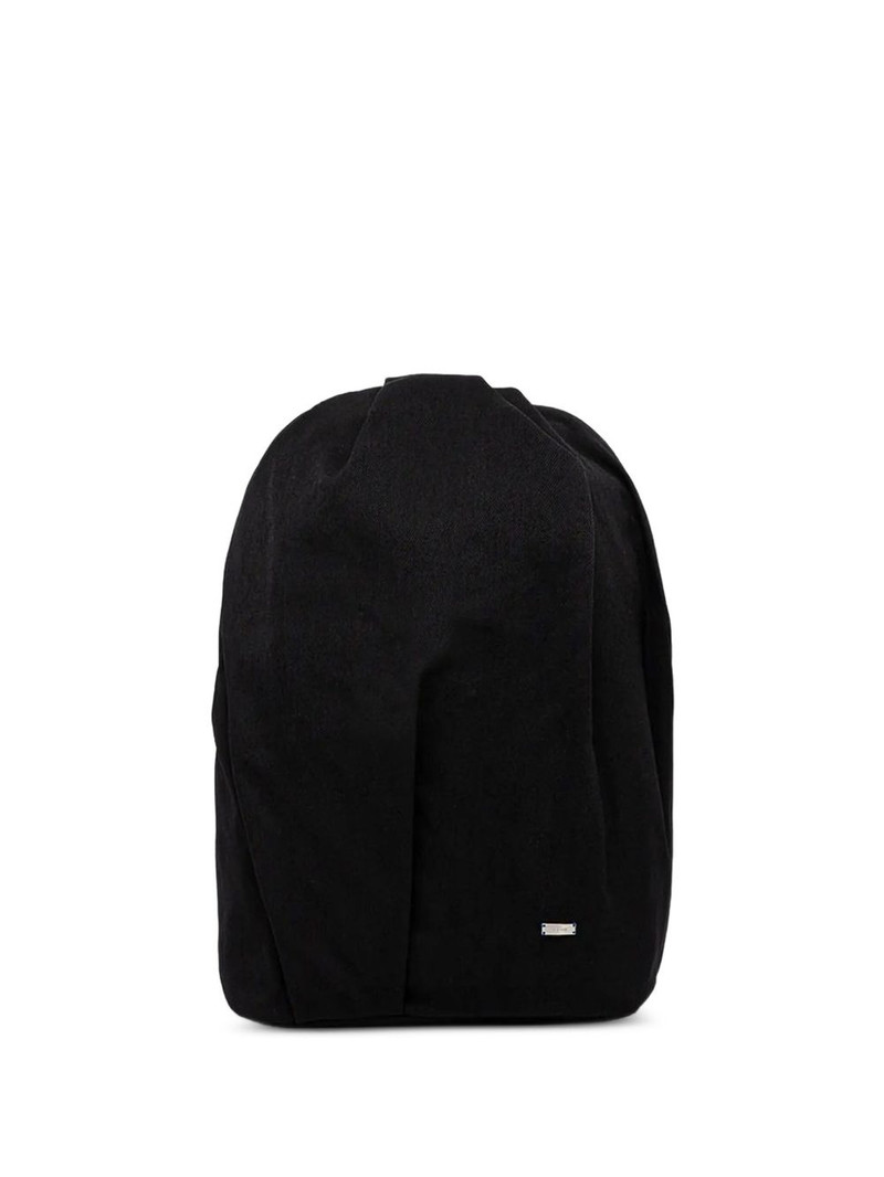 pleated zip-fastening backpack 1