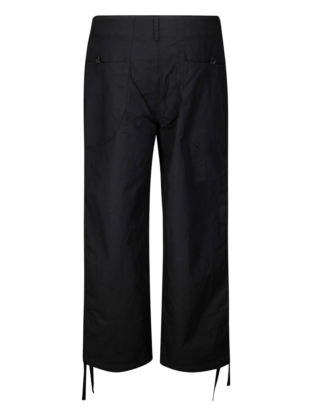 embroidered-pocket trousers - 2