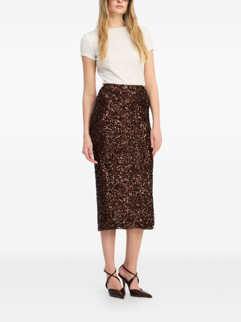 ROTATE sequin-embellishment T-shirt outlook