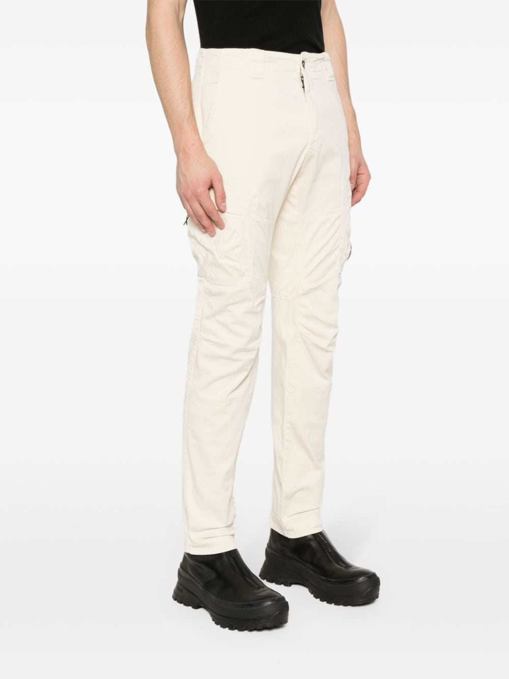 Lens-detail cargo trousers - 3