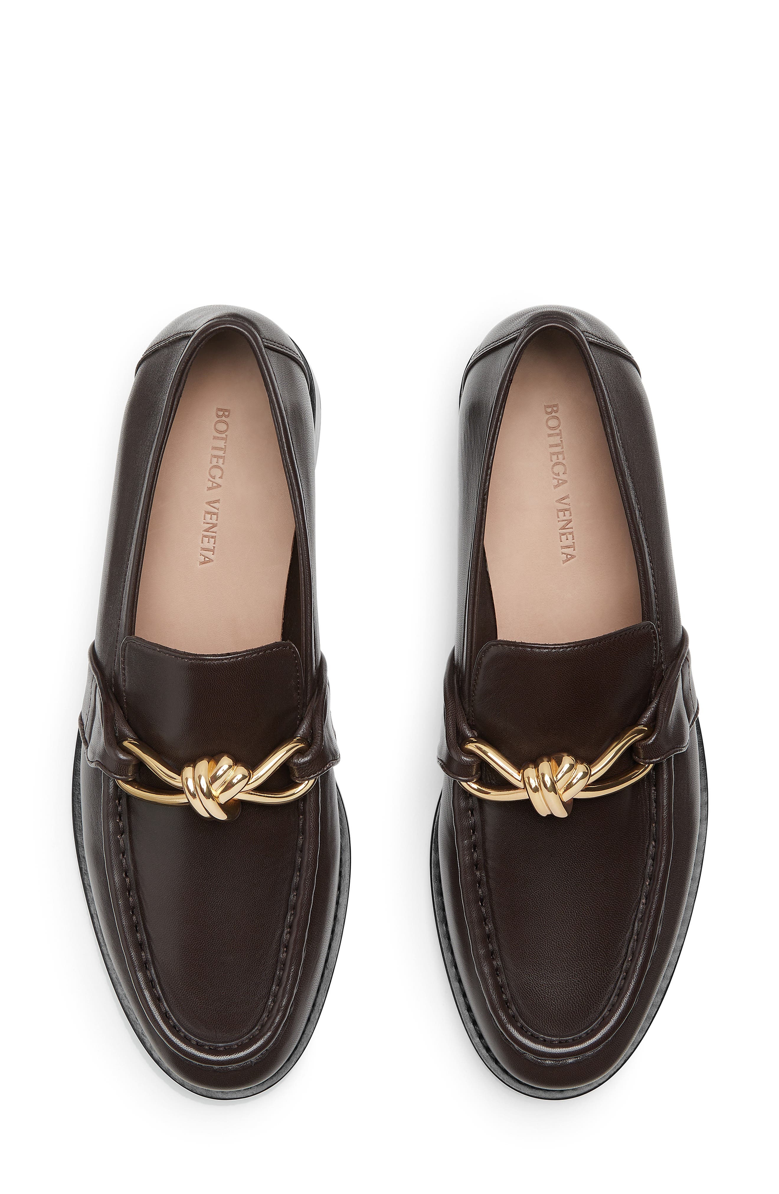 Bottega Veneta Astaire Knot Bit Loafer in Fondant at Nordstrom - 4