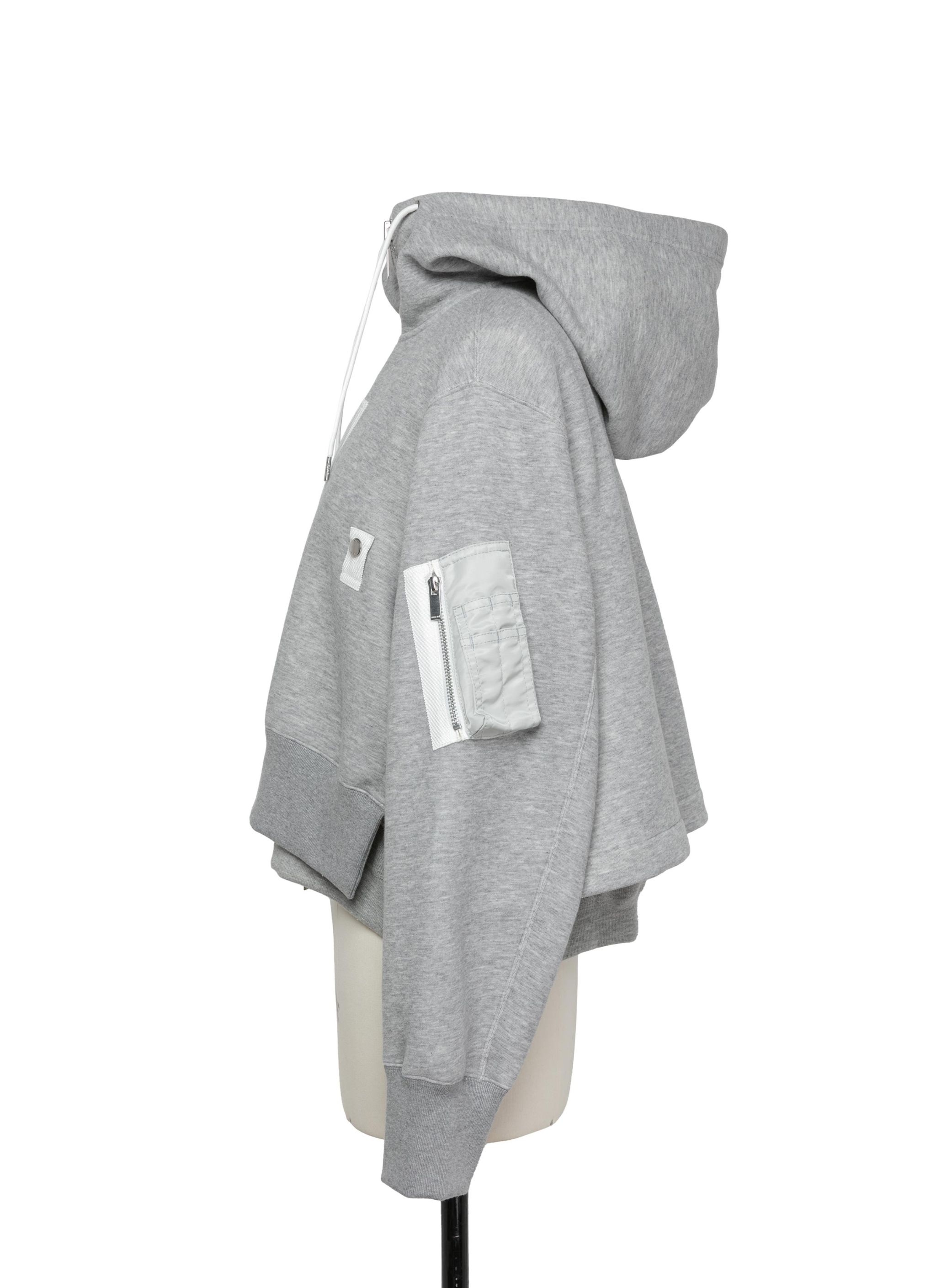 Sponge Sweat x Nylon Twill Hoodie - 2
