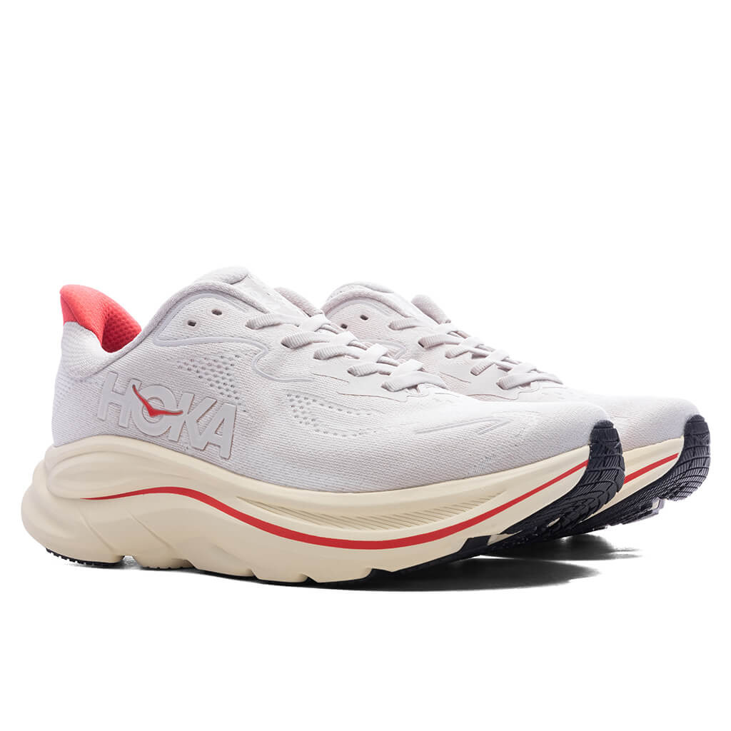 WOMEN'S CLIFTON 10 - STUCCO/CERISE - 2