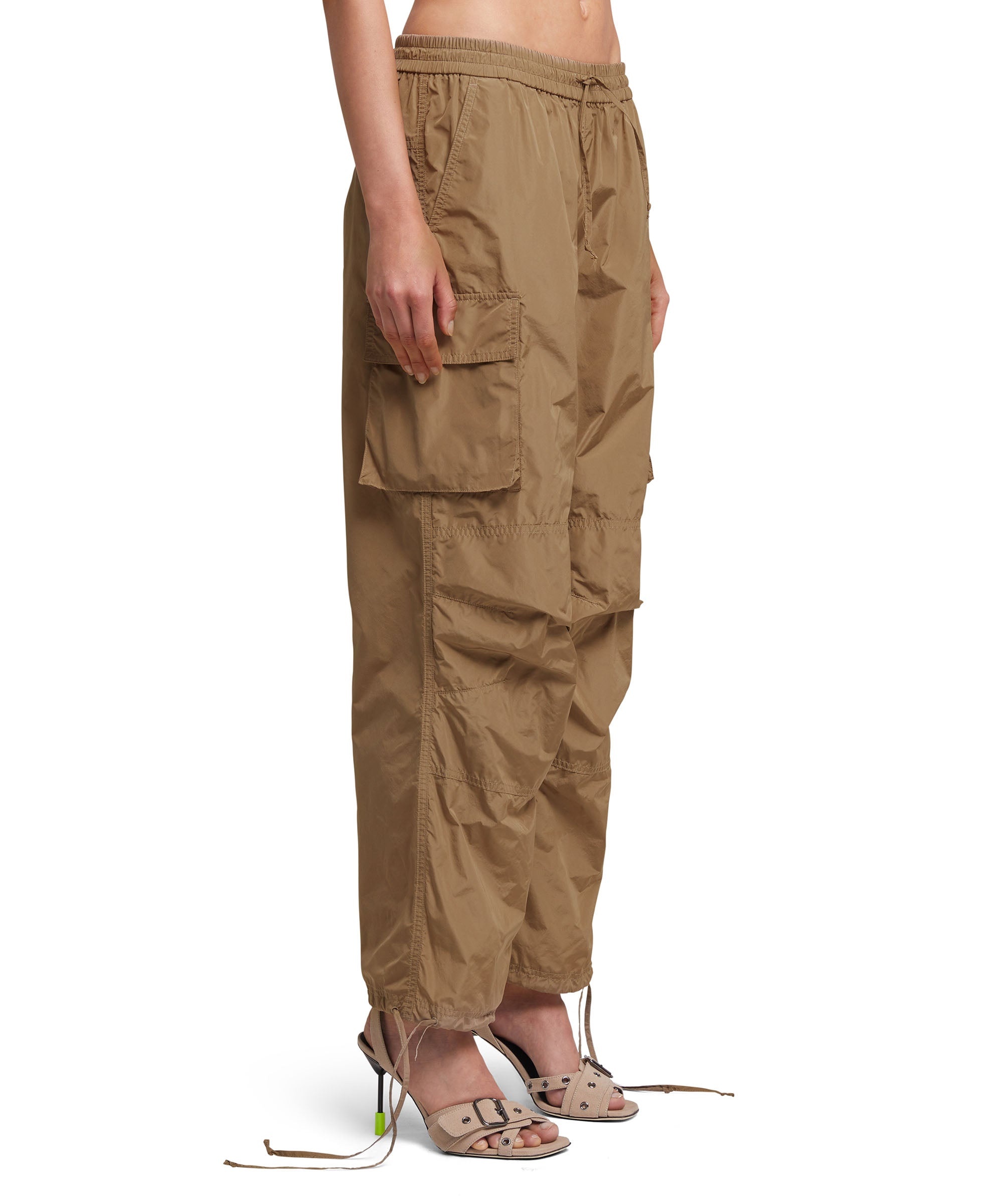 Taffetà cargo pants - 4