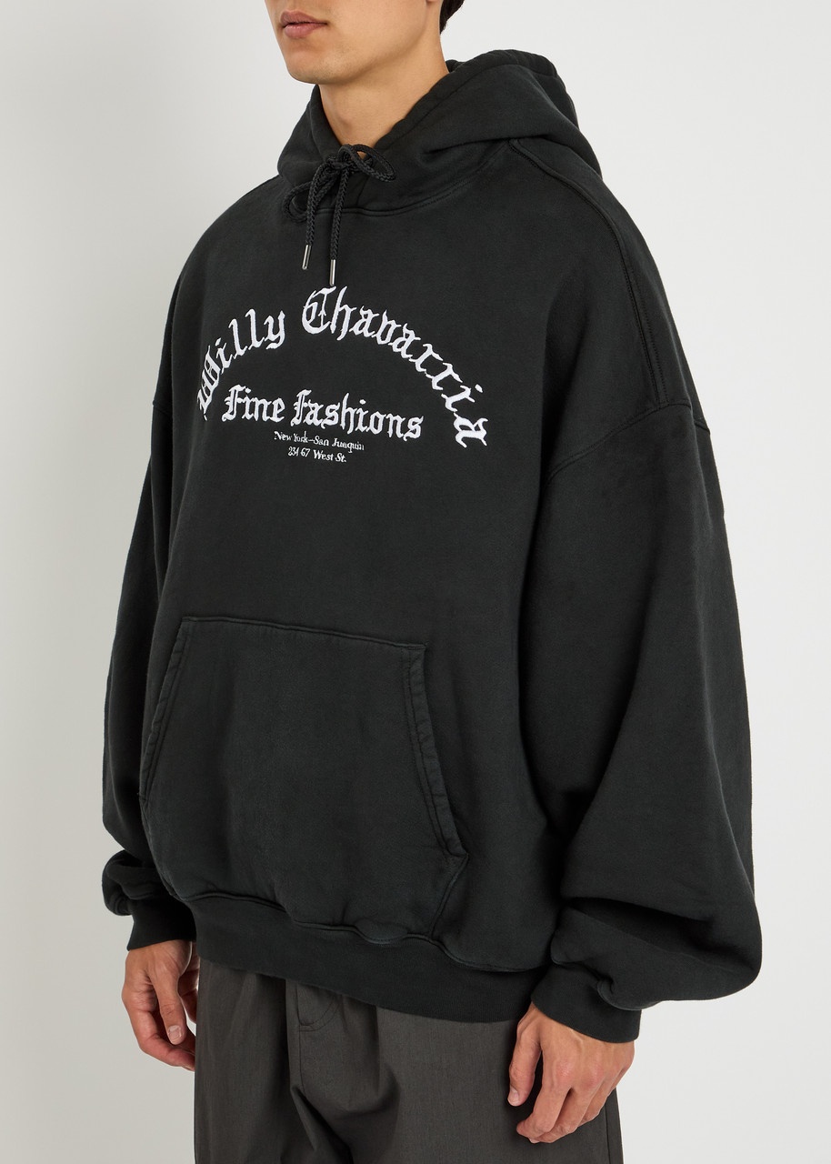 Willy Chavarria Hooded Cotton Sweatshirt - 2