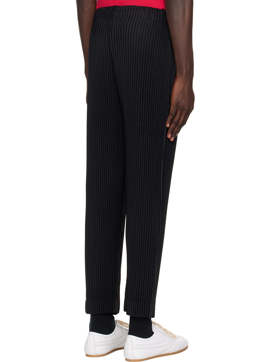Black Monthly Color November Trousers - 3