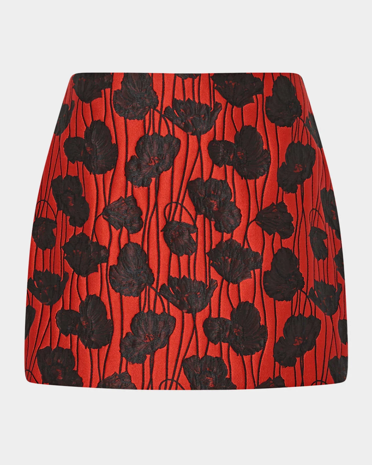 Poppy Jacquard Mini Skirt - 1