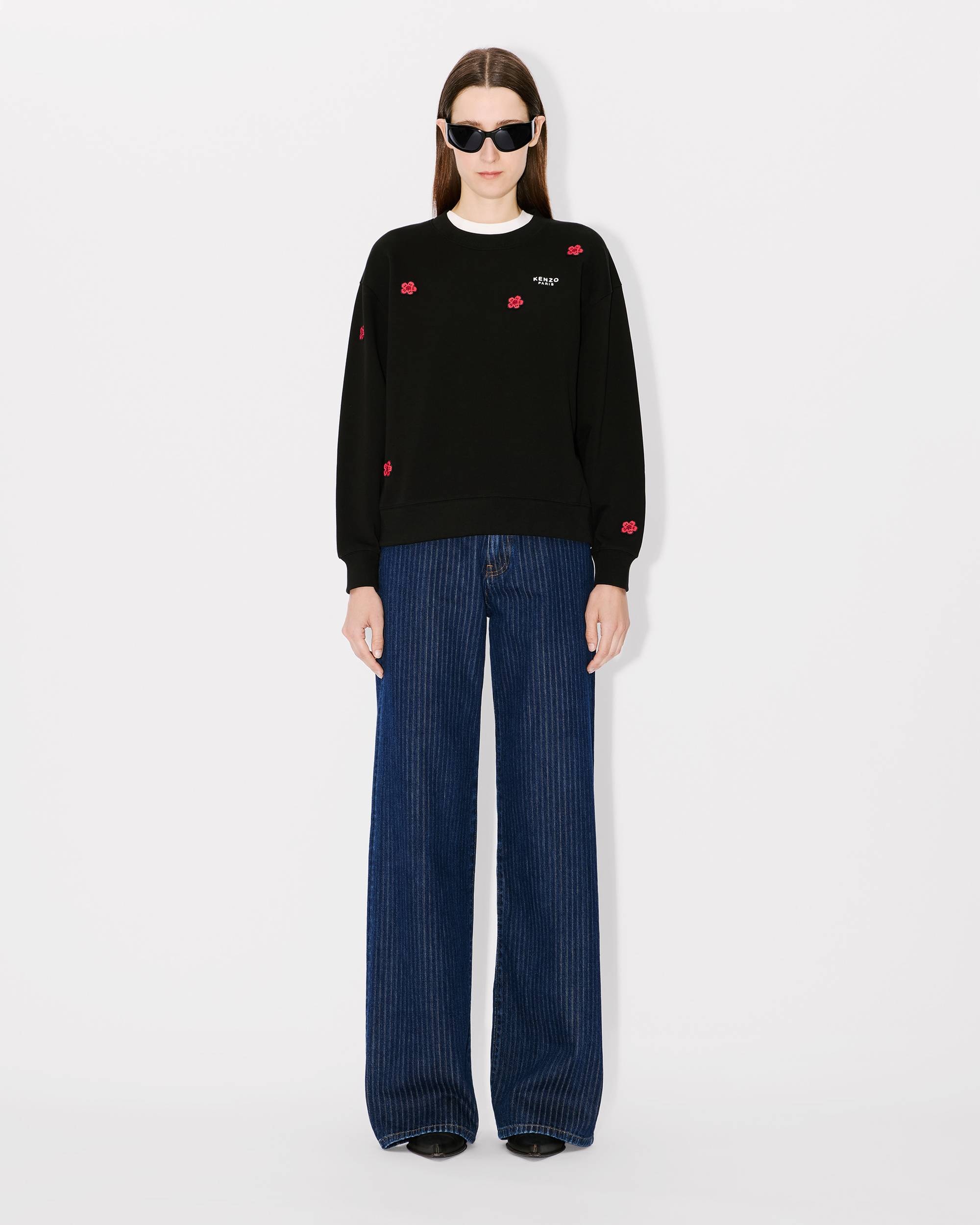 'Boke Flower' classic embroidered sweatshirt - 5