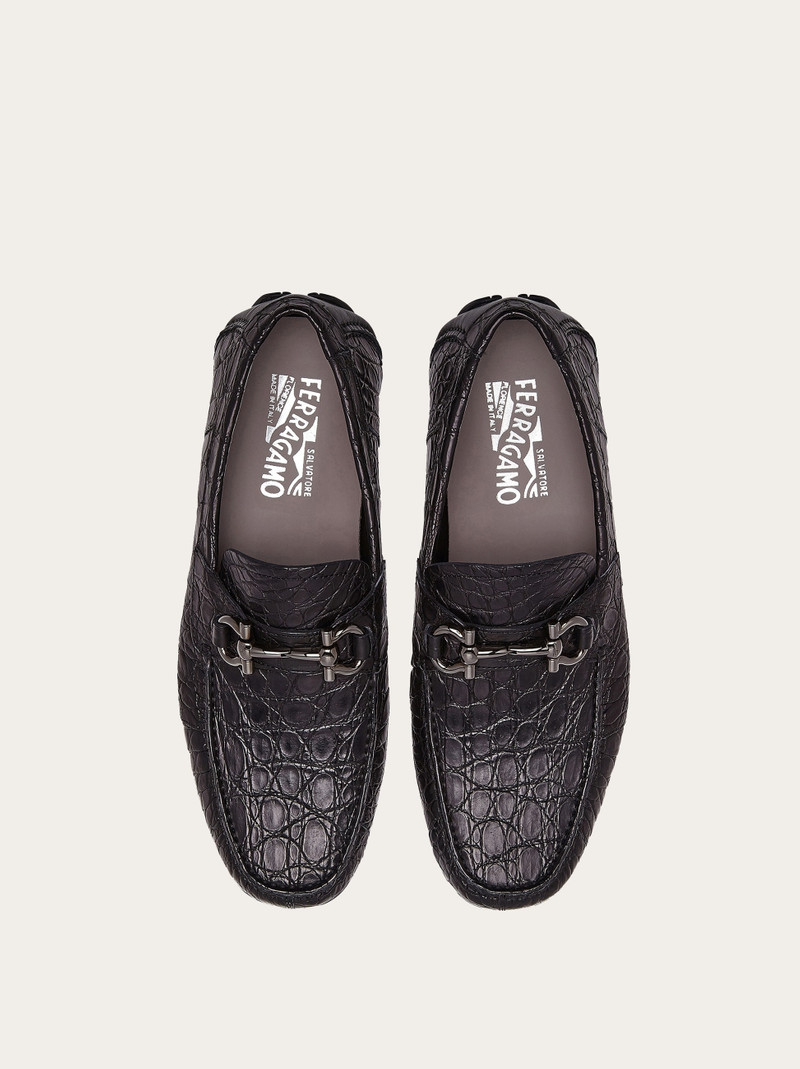 FERRAGAMO Driver with Gancini ornament outlook