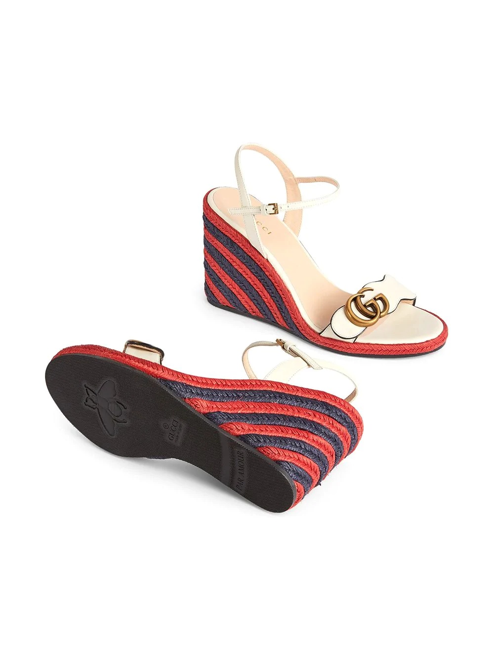 espadrille wedge sandals - 5