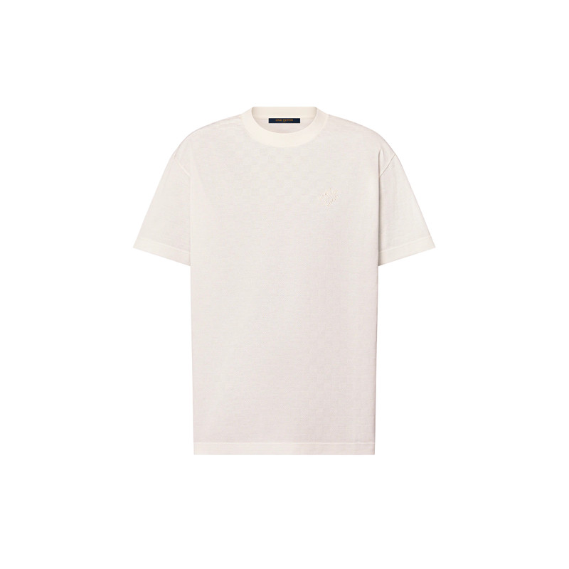 Damier Cotton Pique T-Shirt 1