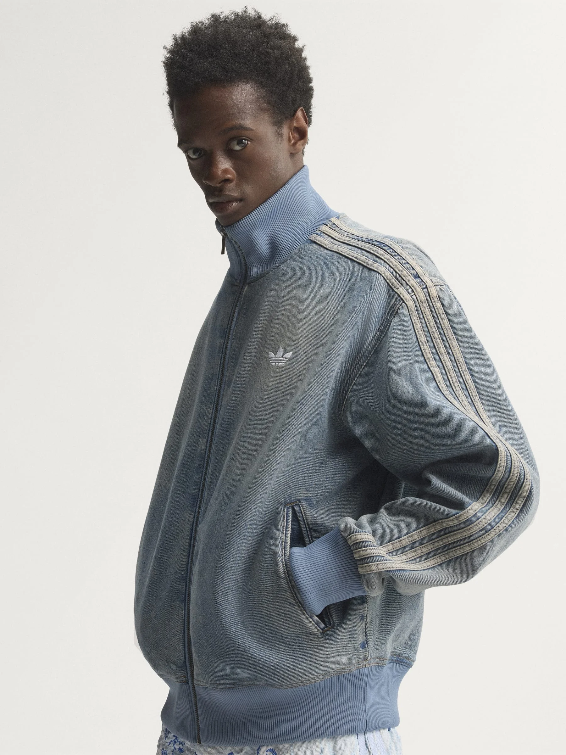 FIREBIRD ADICOLOR DENIM TRACK TOP - 1