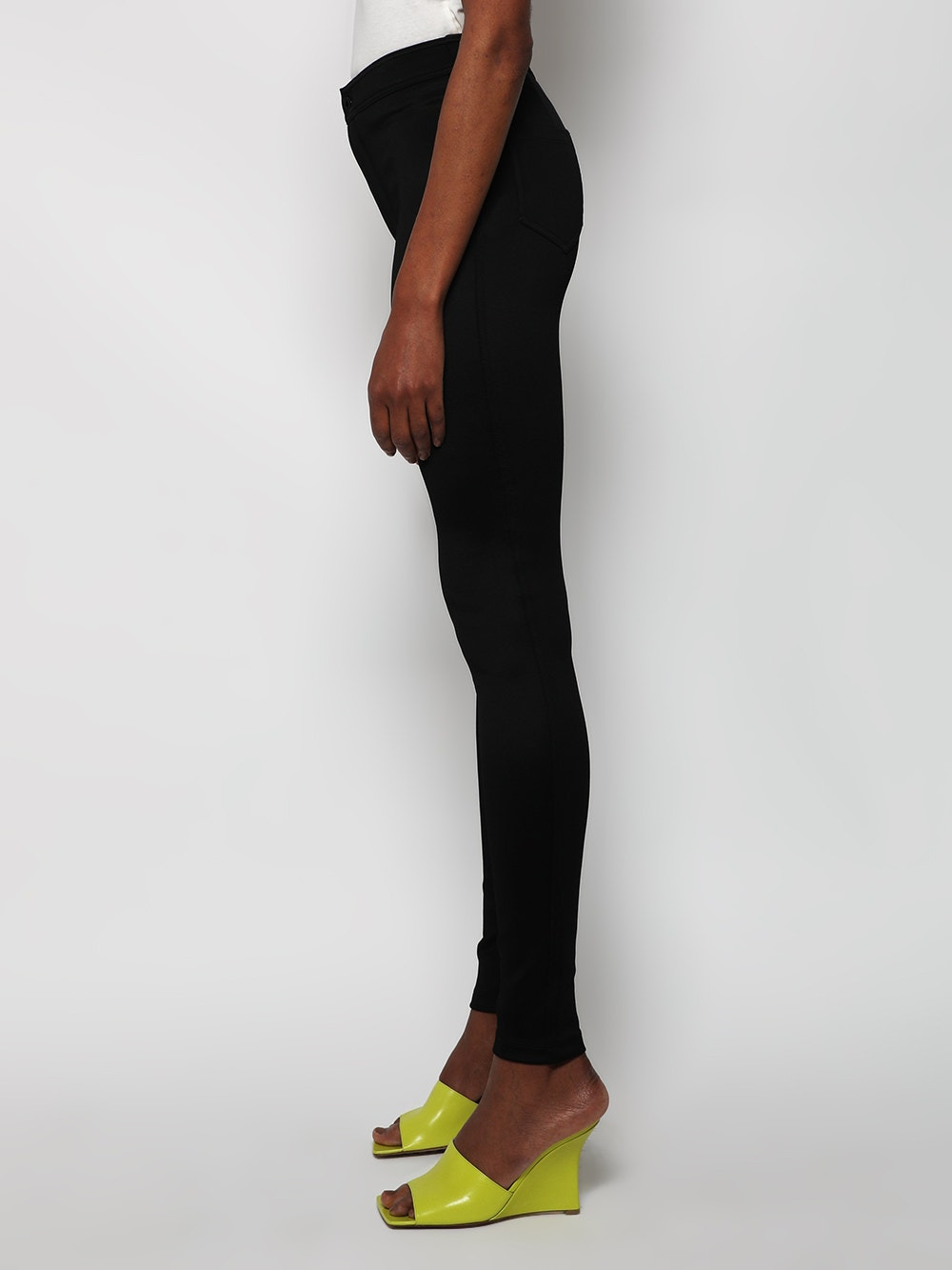 Slim-fit Silk Jersey Pants Rouge - 4