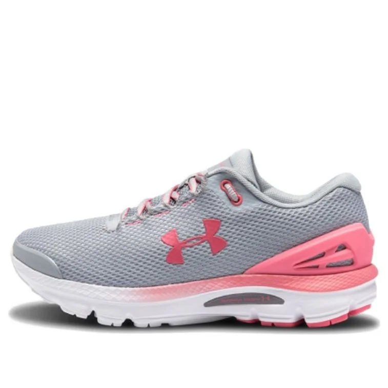 (WMNS) Under Armour Charged Gemini Grey/Pink 3023277-104 - 1