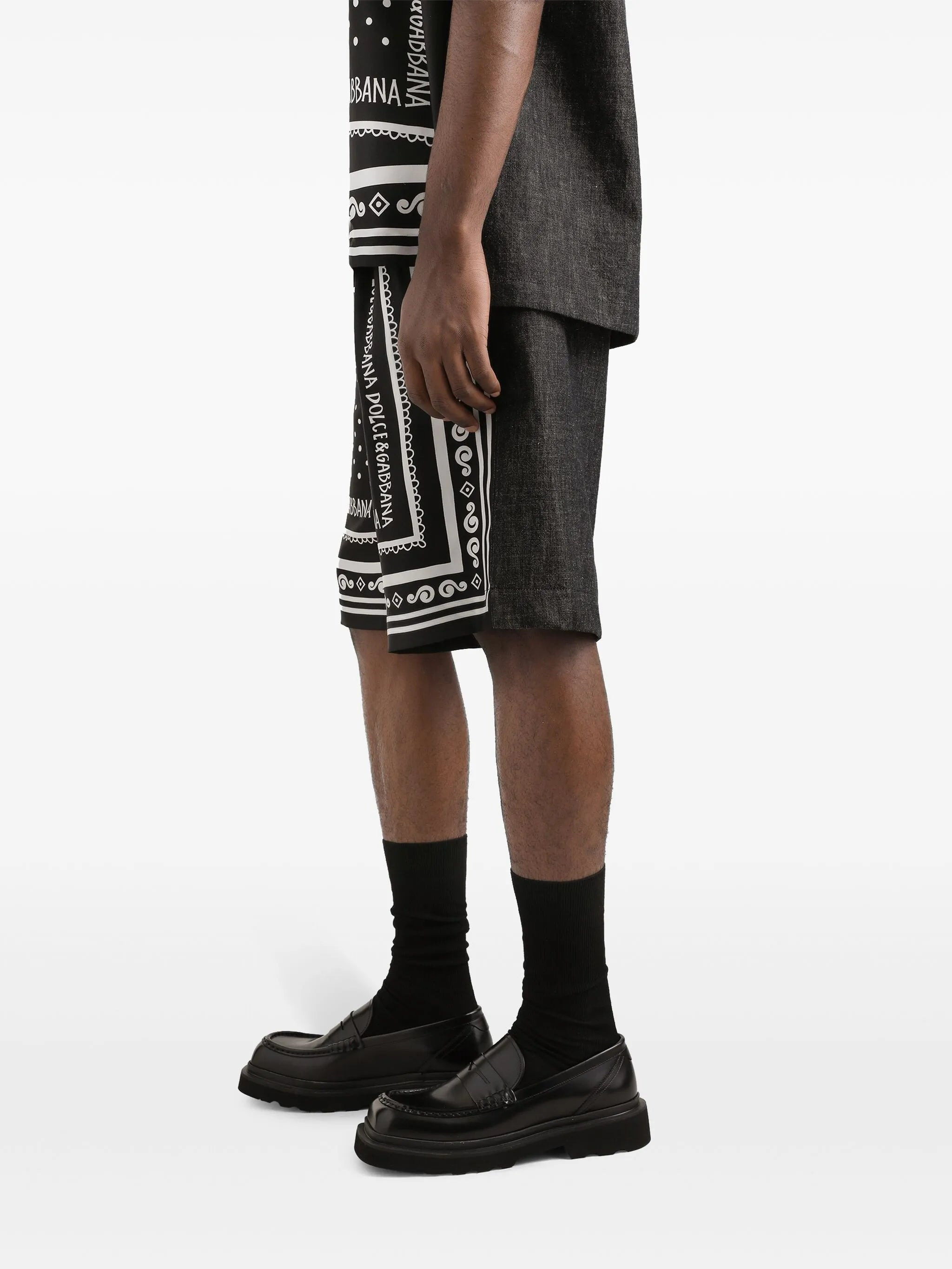 printed shorts - 3
