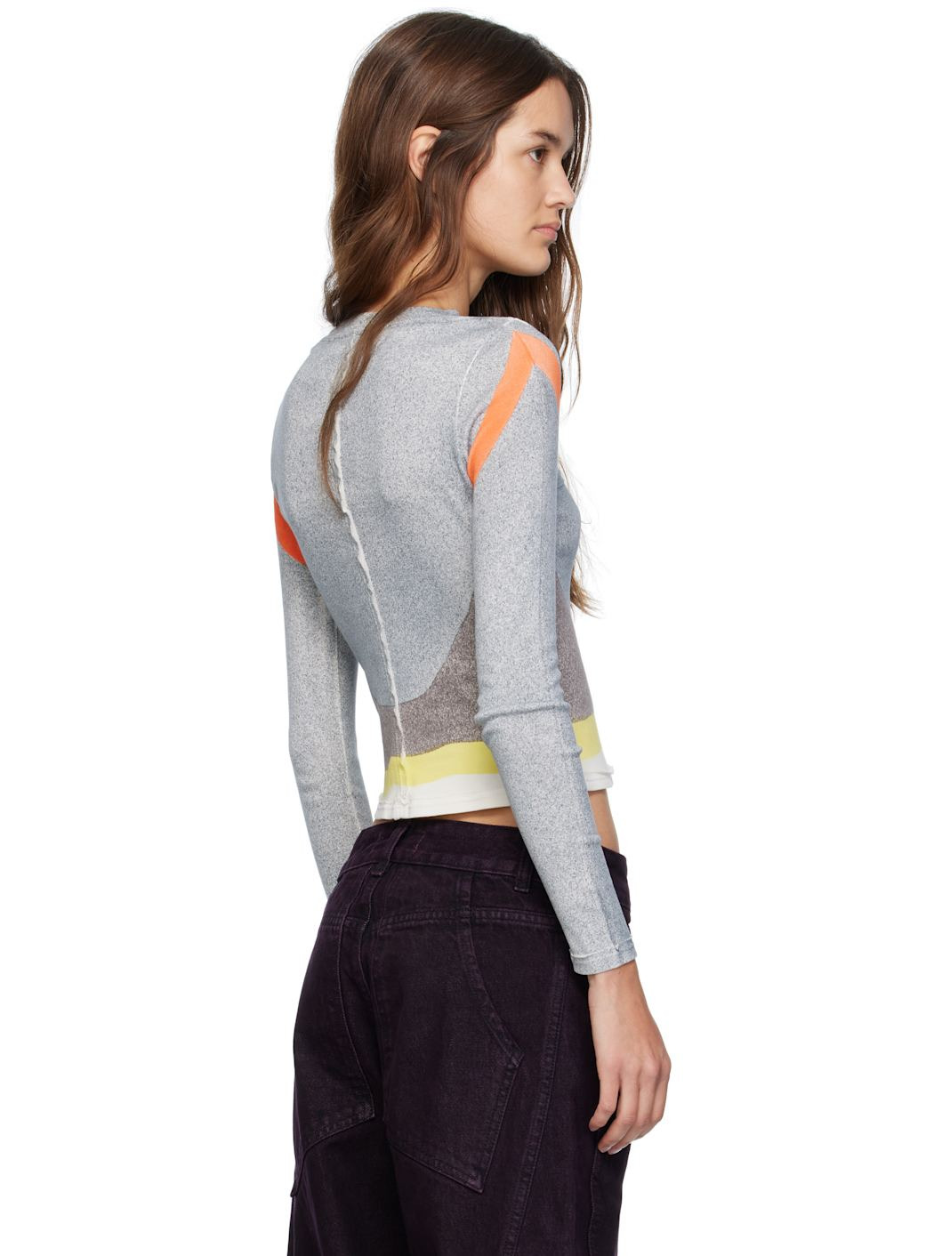 Multicolor Lapped Baby Crewneck T-shirt - 3