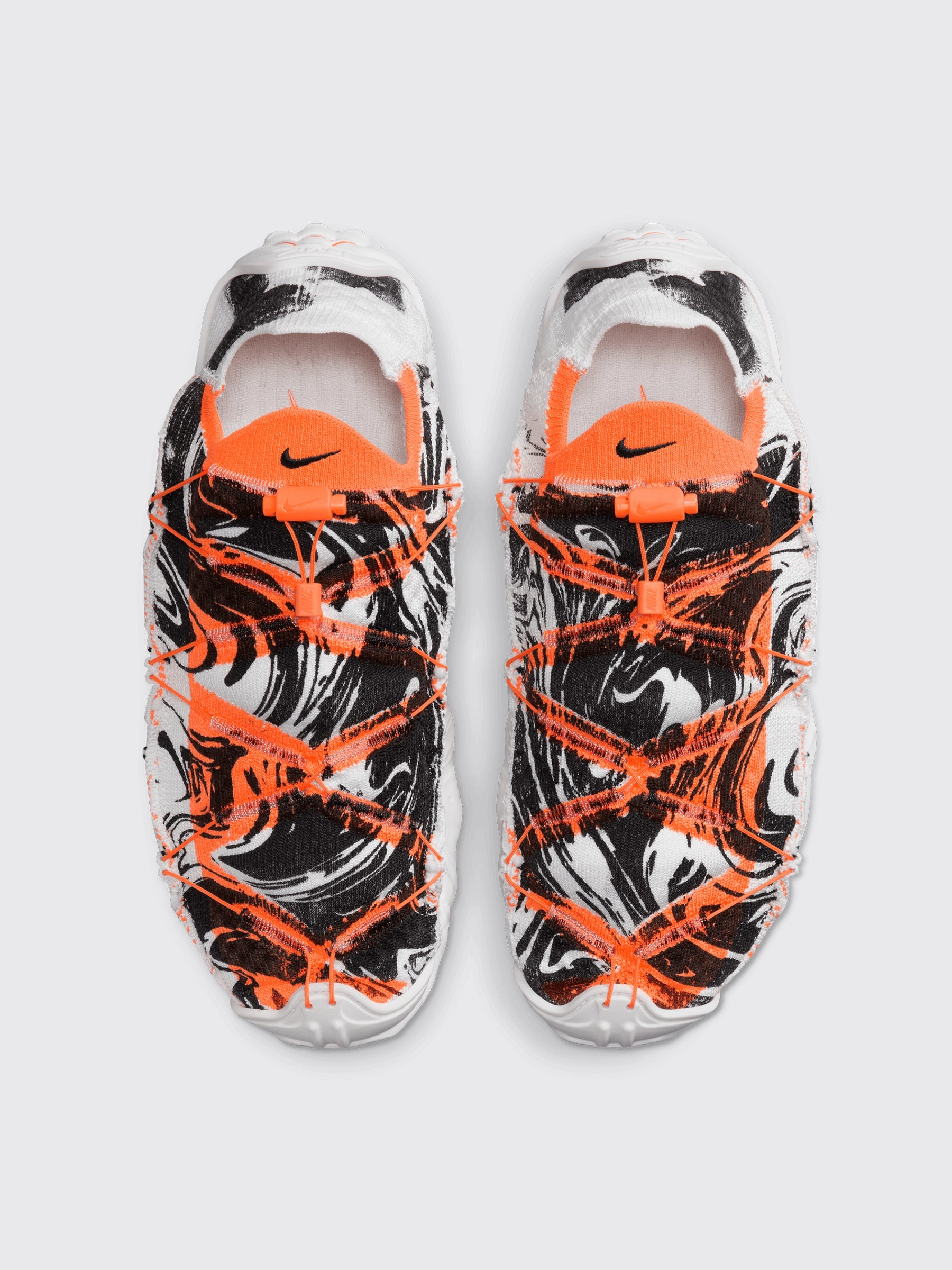 NIKE ISPA MINDBODY WHITE / TOTAL ORANGE - 5