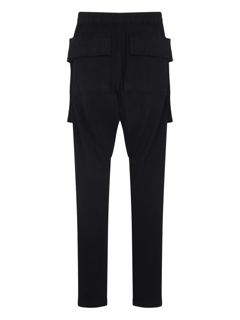 drawstring-waist cargo track pants - 2