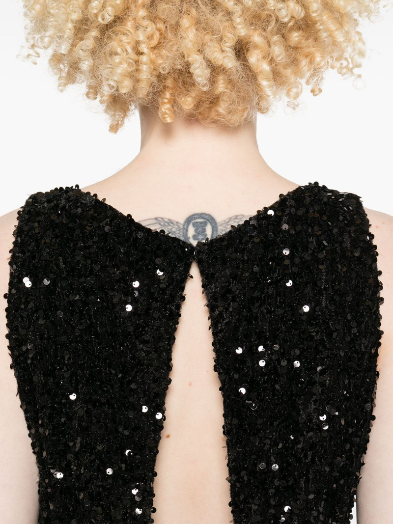 sequinned maxi dress 5