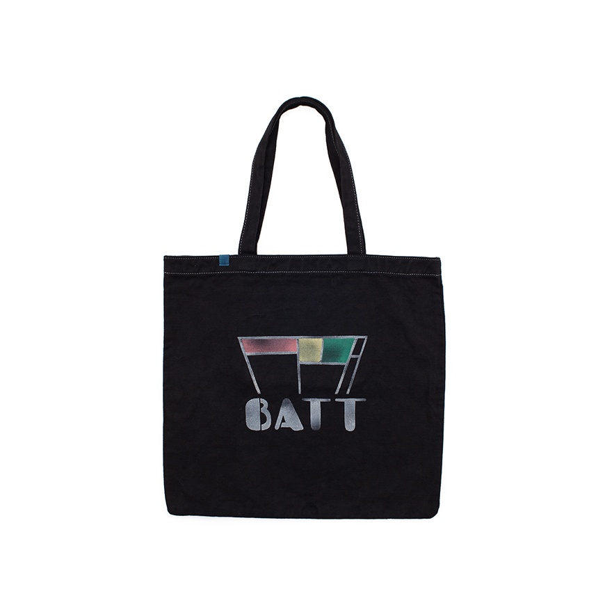 CANVAS TOTE L BLACK - 1