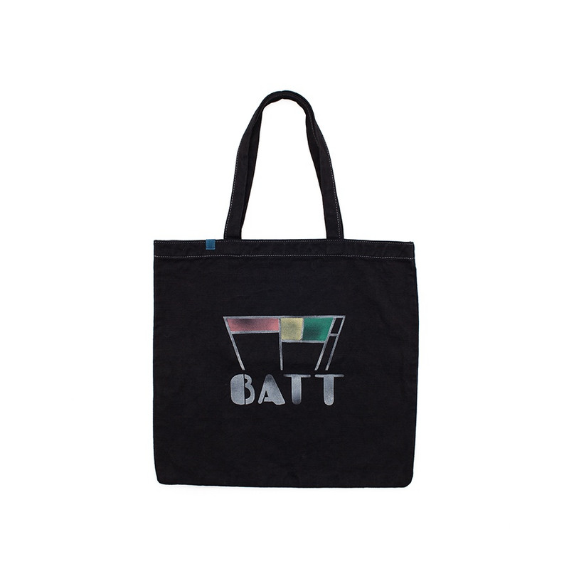 CANVAS TOTE L BLACK 1