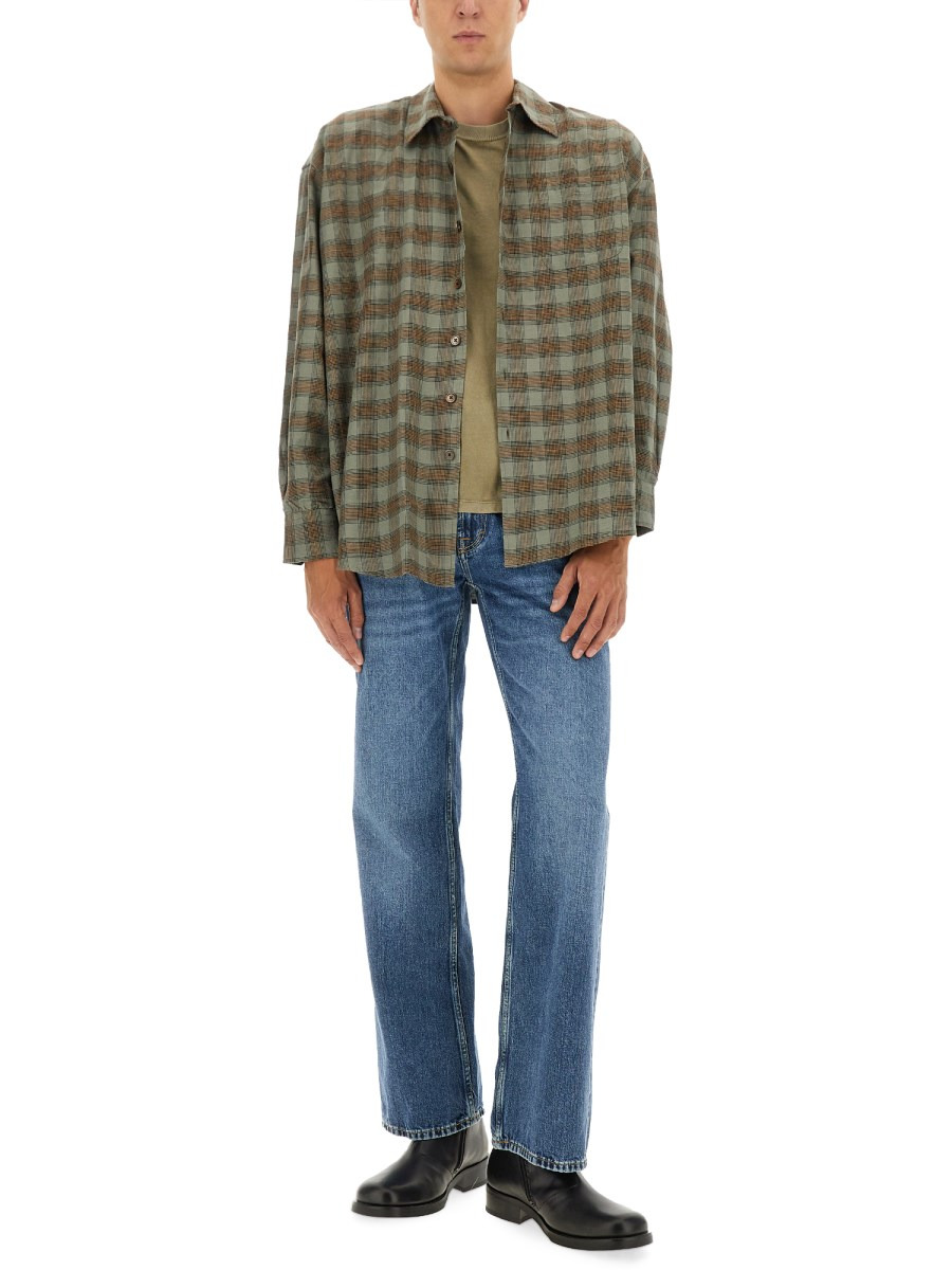 CHECKED COTTON SHIRT - 2