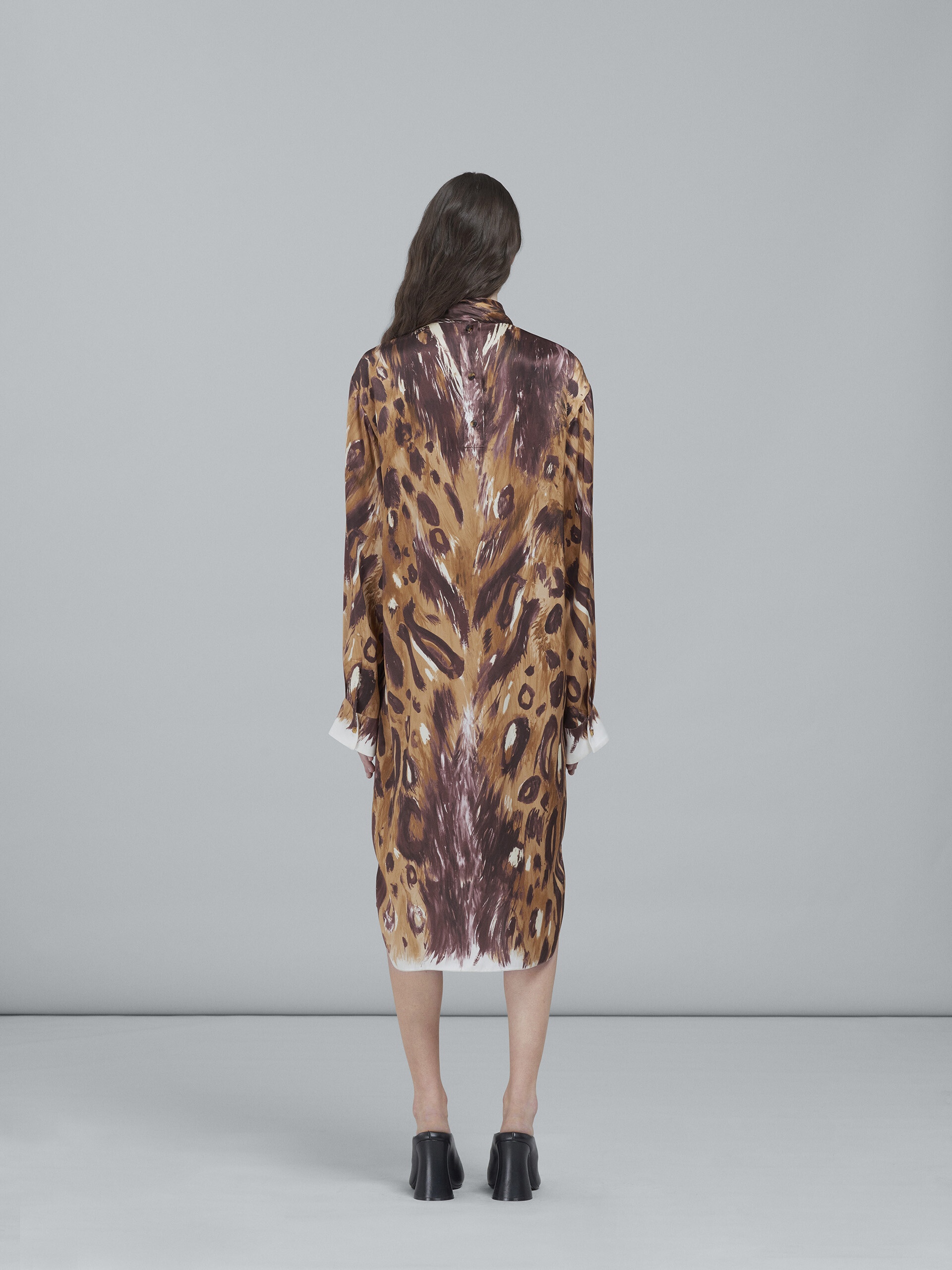 WILD BUNCH PRINT VISCOSE DRESS - 3