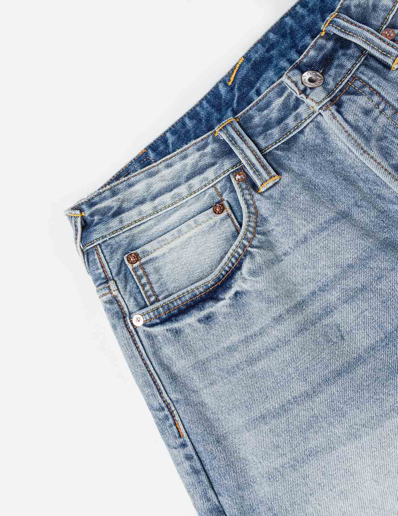 Daicock Spray Dye Denim Shorts 7