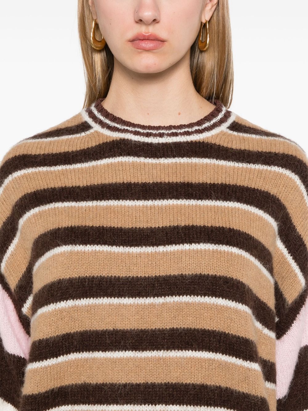 long-sleeve crew-neck sweater - 5