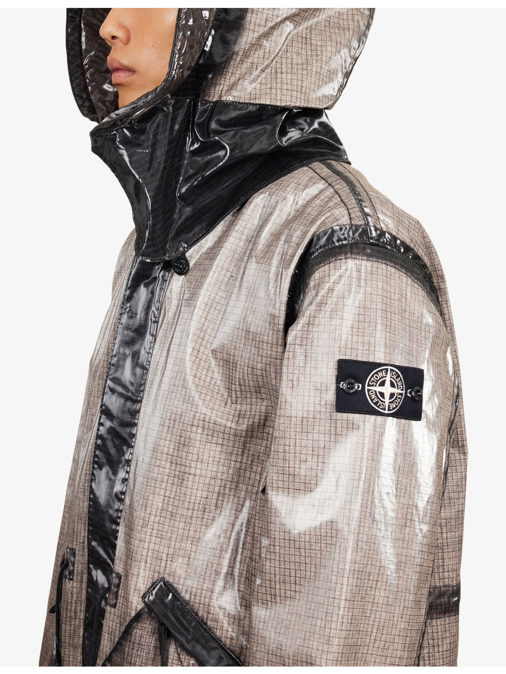 Uneven Ripstop Parka Coat - 5