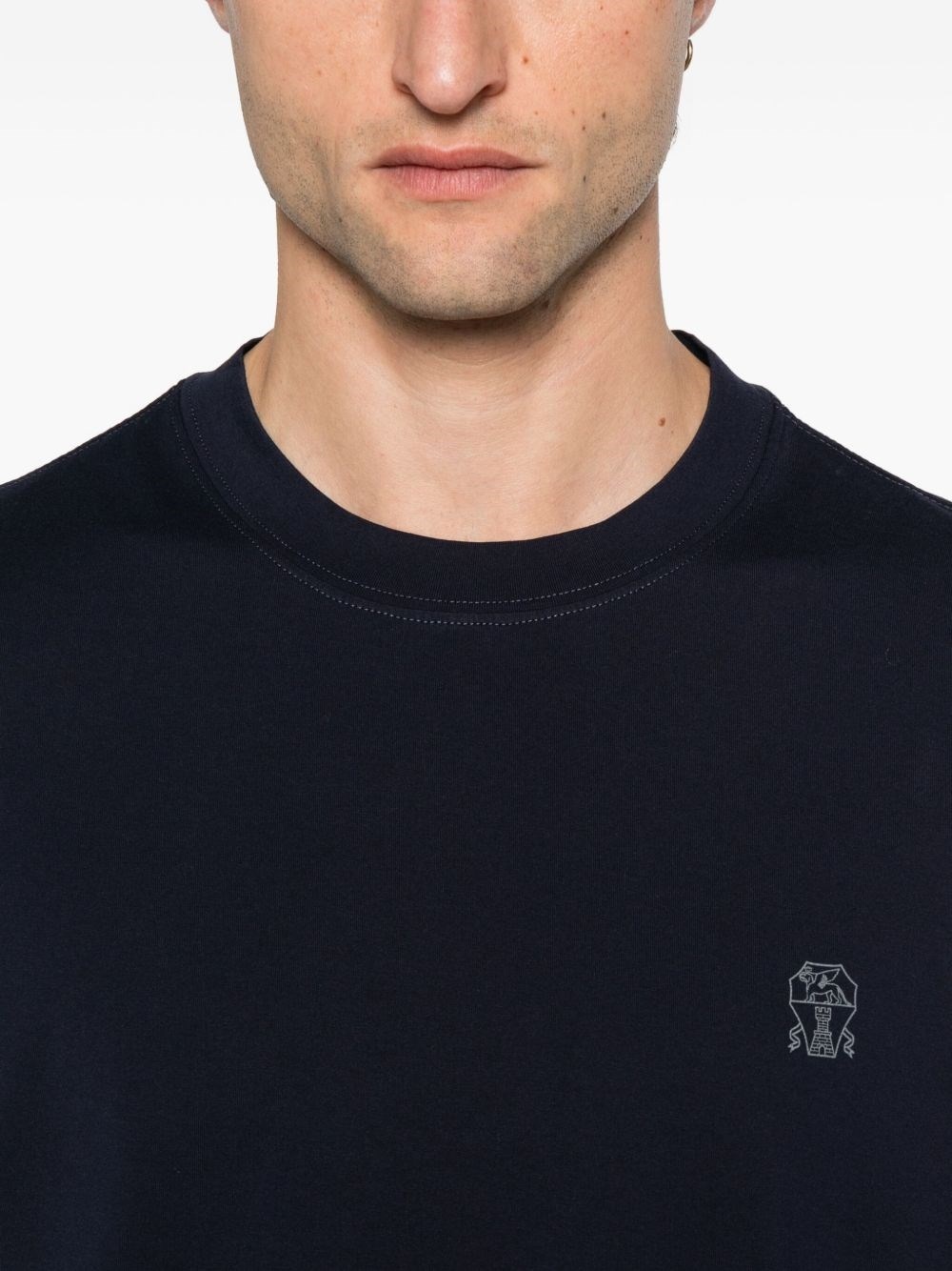 Logo cotton t-shirt - 3