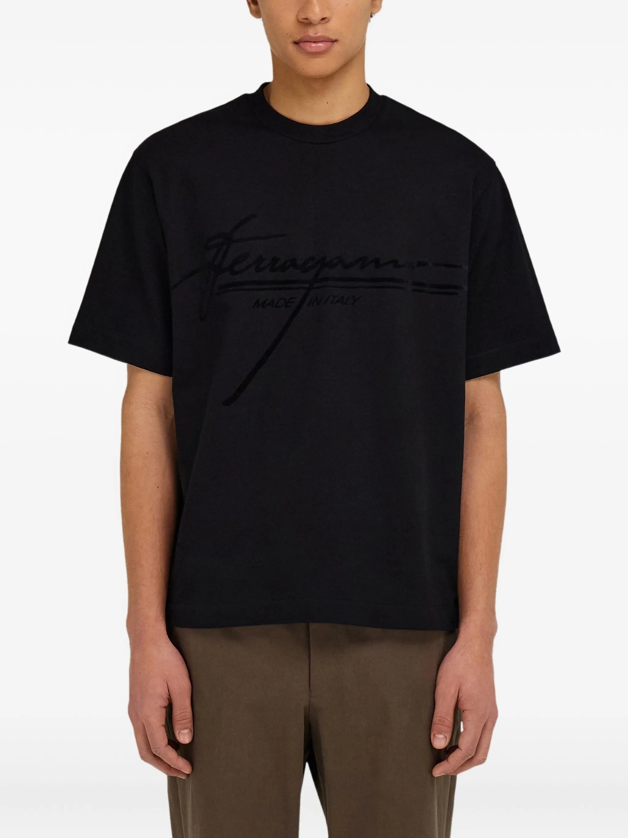 Ferragamo Logo-print T-shirt - 4