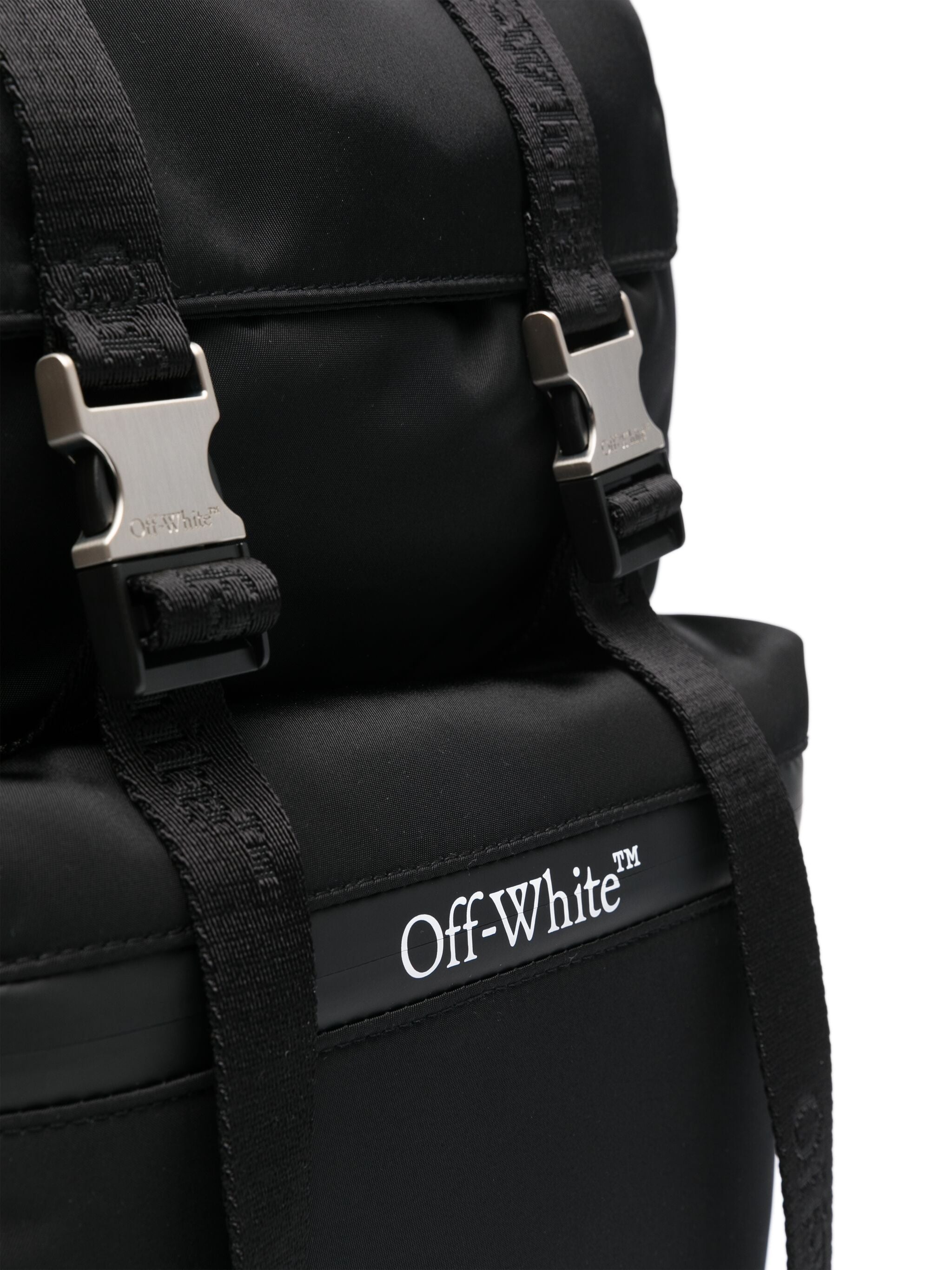 OFF-WHITE Men Outdoor Flap Backpack Bag - 5