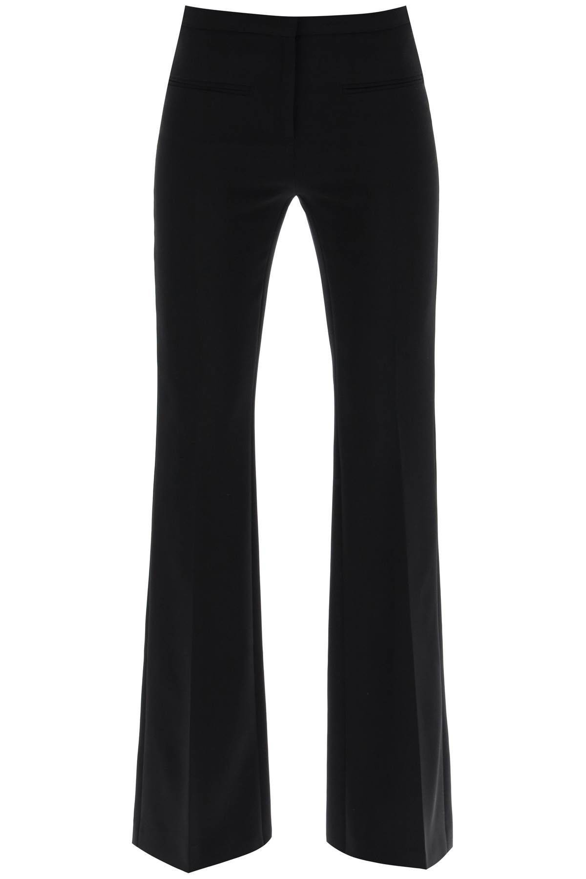 TAILORED BOOTCUT PANTS IN TECHNICAL JERSEY - 1